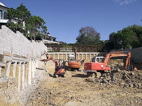 Soldier Pile Walls in Auckland